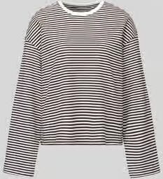 Only relaxed fit shirt met lange mouwen van puur katoen model 'FREJA'