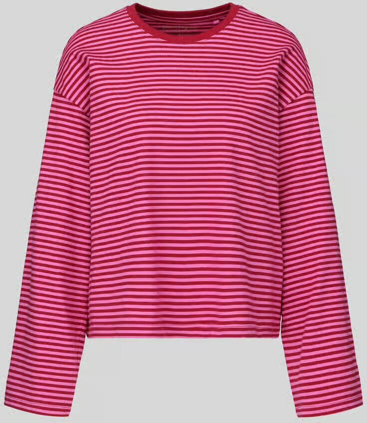 Only relaxed fit shirt met lange mouwen van puur katoen model 'FREJA' - Foto 3
