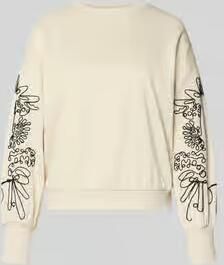 Only relaxed fit sweatshirt van katoenmix model 'BROOKE' - Foto 5