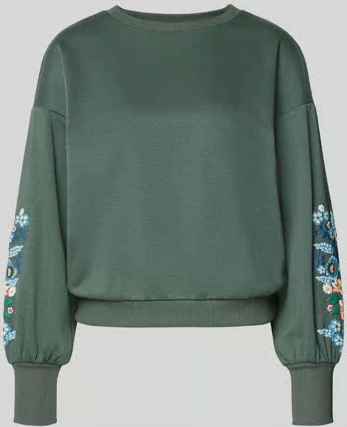 Only relaxed fit sweatshirt van pure katoenmix model 'BROOKE'