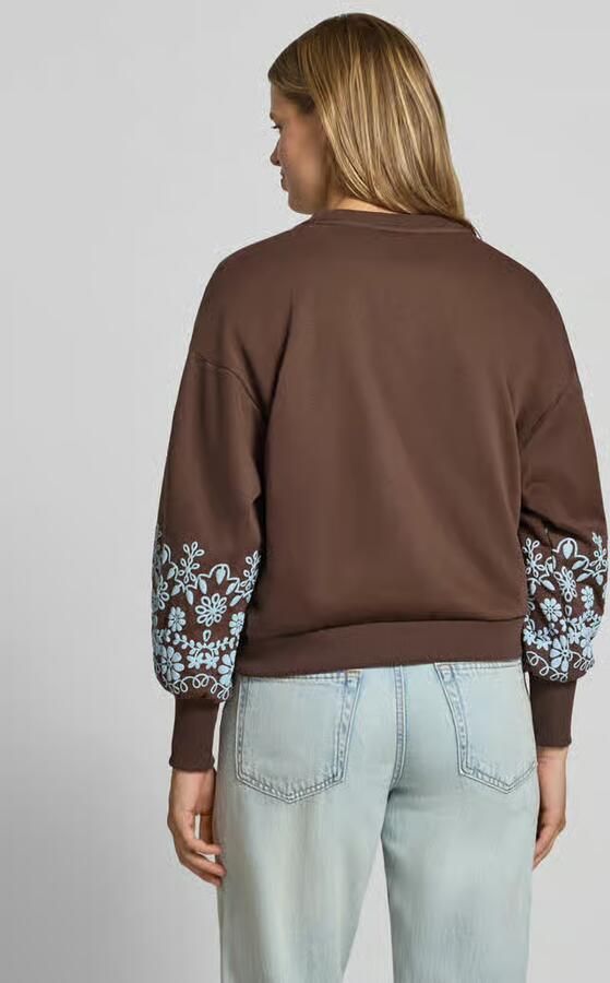 Only relaxed fit sweatshirt van pure katoenmix model 'BROOKE' - Foto 2