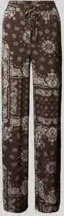 Only relaxed fit wijdte broek van zuivere viscose model 'KAVI'