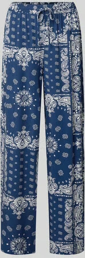 Only relaxed fit wijdte broek van zuivere viscose model 'KAVI' - Foto 2