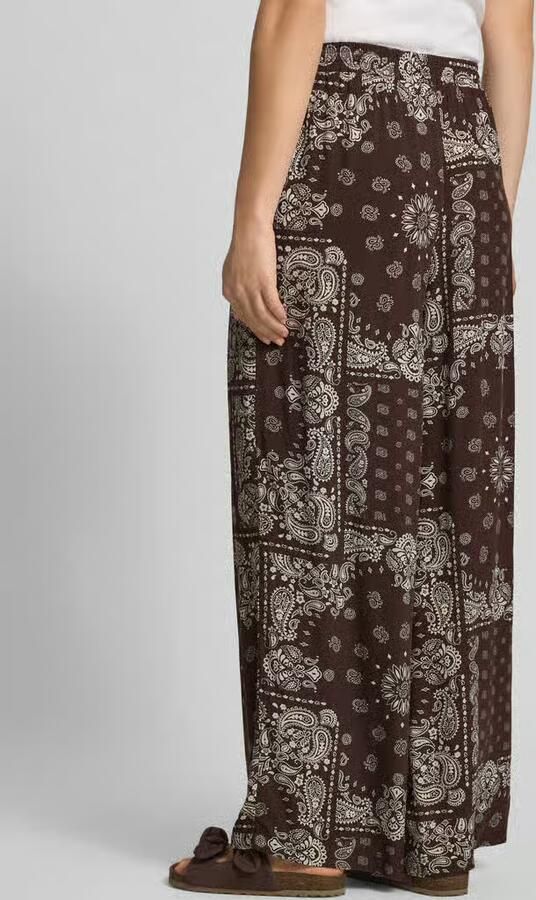 Only relaxed fit wijdte broek van zuivere viscose model 'KAVI' - Foto 2