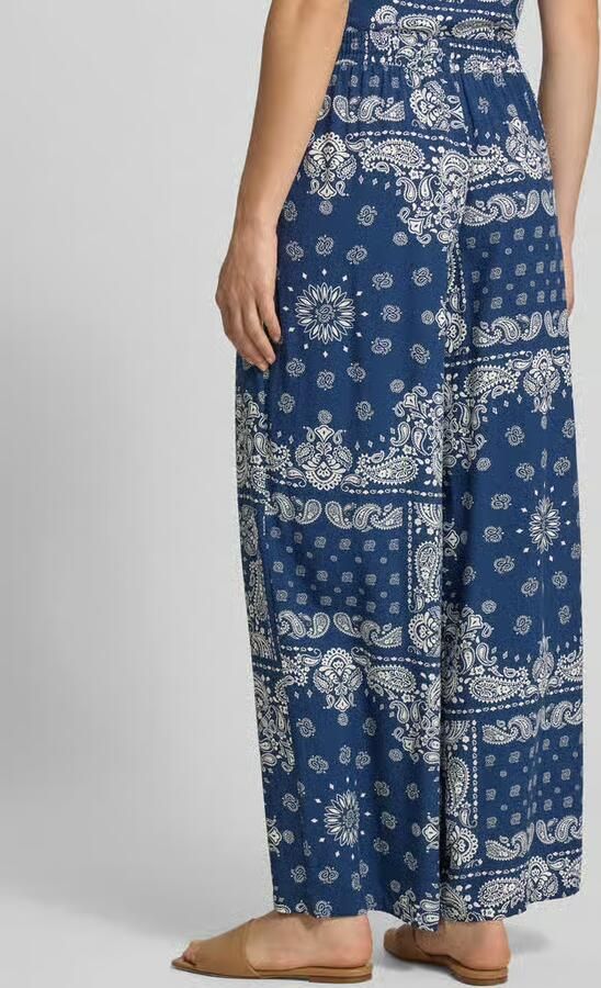 Only relaxed fit wijdte broek van zuivere viscose model 'KAVI' - Foto 2