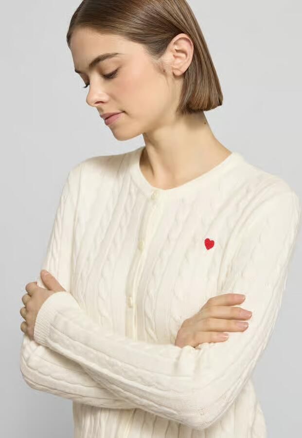 Only Shaped fit cardigan van viscosemix model 'KATIA' - Foto 2