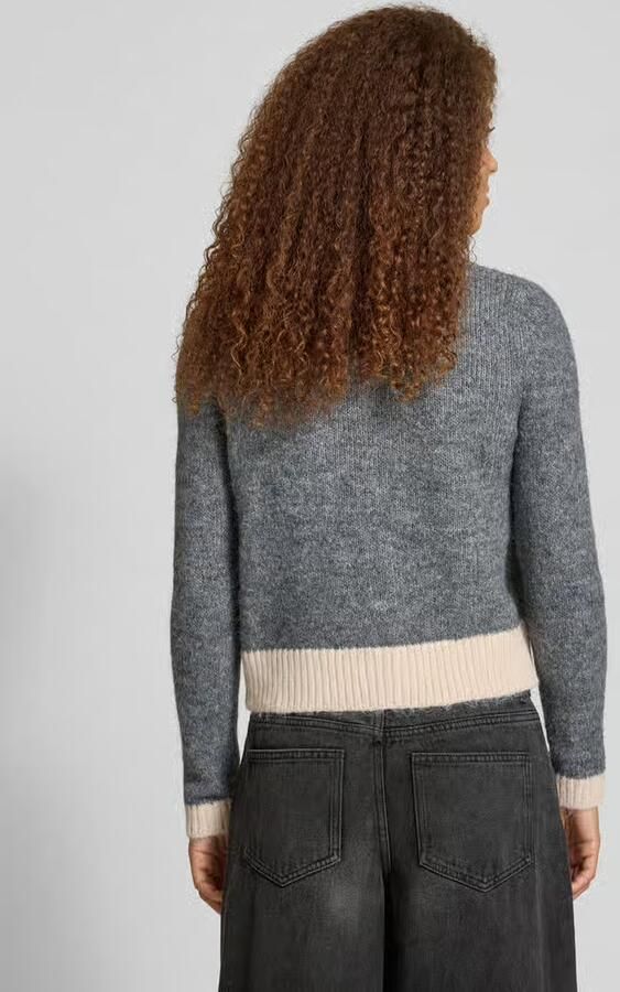 Only Shaped fit gebreid jack met wol model 'MAGGIE LIFE' - Foto 3