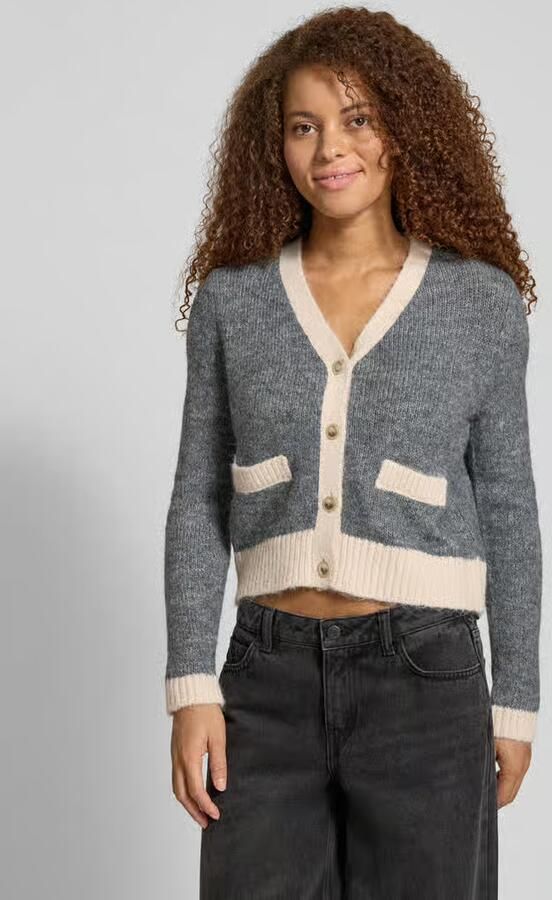 Only Shaped fit gebreid jack met wol model 'MAGGIE LIFE' - Foto 4