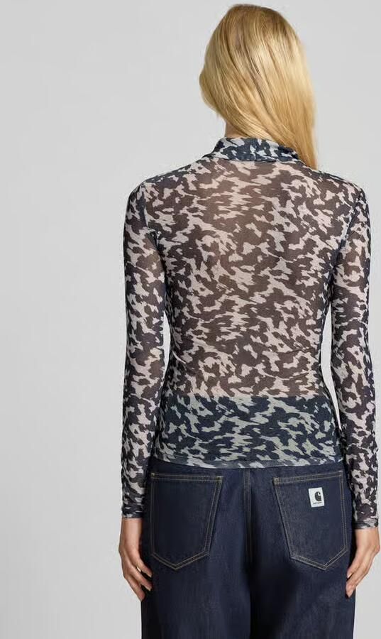 Only Shirt met lange mouwen ONLERICA LIFE MESH L S TOP JRS NOOS - Foto 2