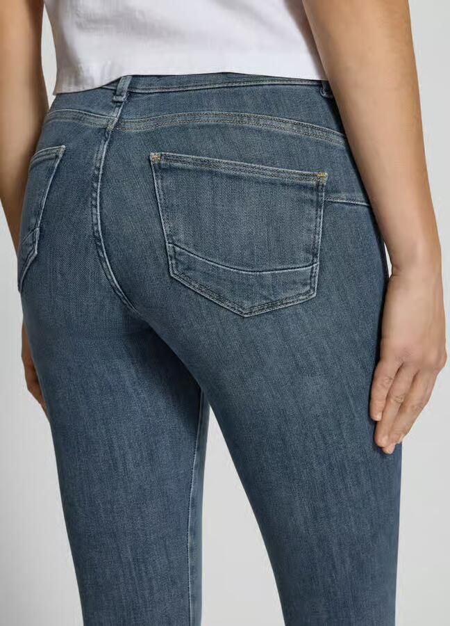 Only Skinny fit jeans van biologische katoenmix model 'POWER' - Foto 2