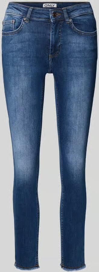 Only Skinny fit jeans ONLBLUSH MID SK ANK RW DNM REA082 NOOS - Foto 9