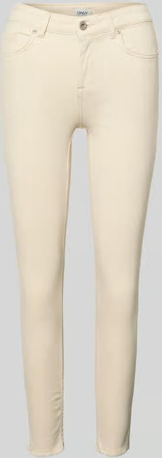 Only Skinny fit mid waist jeans met stretch model 'Blush' - Foto 11