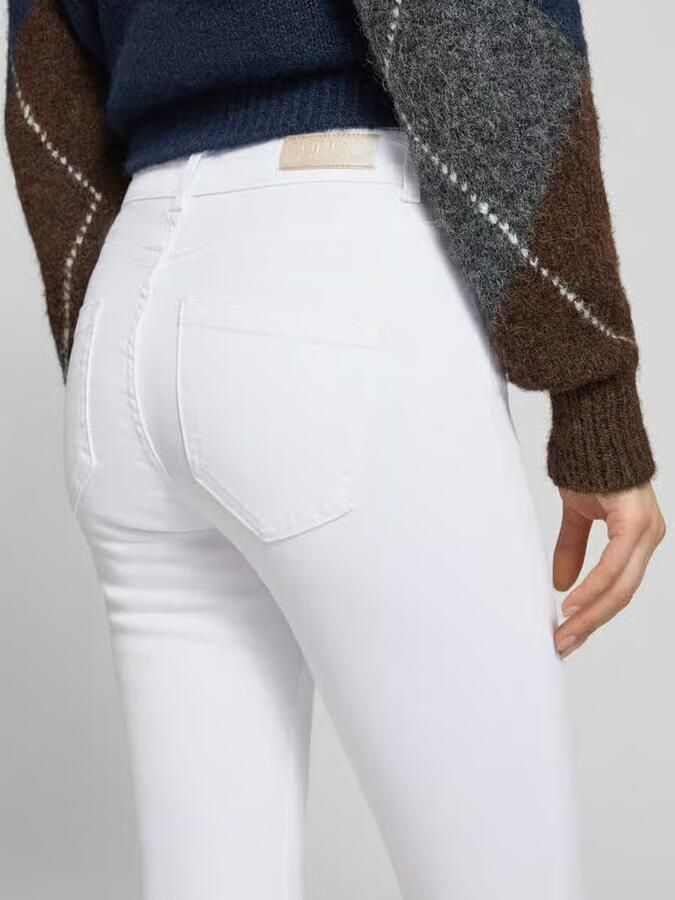 Only Ankle jeans ONLBLUSH – Rafelzoom voor casual jeanslook skinny fit denim jeans katoenmix gerafeld effen - Foto 6