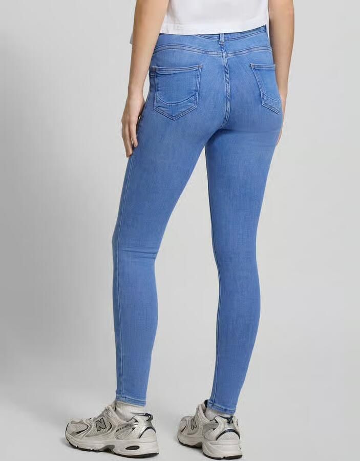 ONLY push-up skinny jeans ONLPOWER special bright blue denim - Foto 5