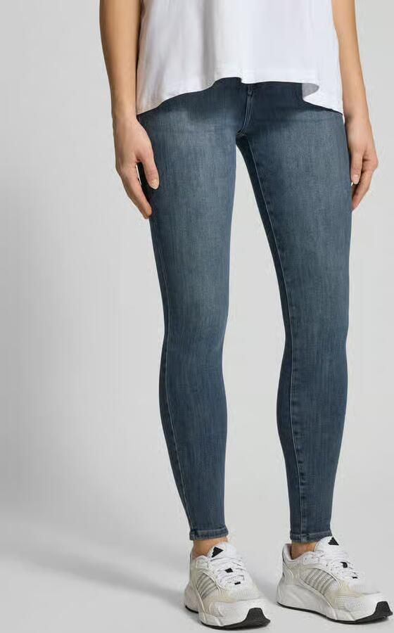 Only Skinny fit jeans van Mix van biologisch katoen Model 'POWER' - Foto 4