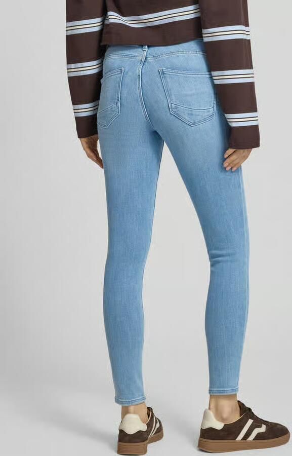 Only Skinny fit jeans van Mix van biologisch katoen Model 'POWER' - Foto 2