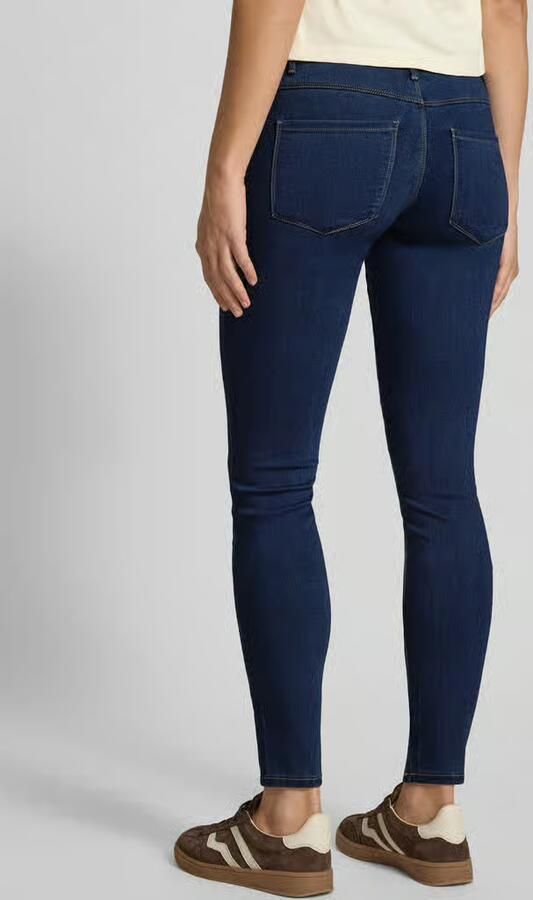 Only Skinny fit jeans van viscosemix model 'Rain' - Foto 9