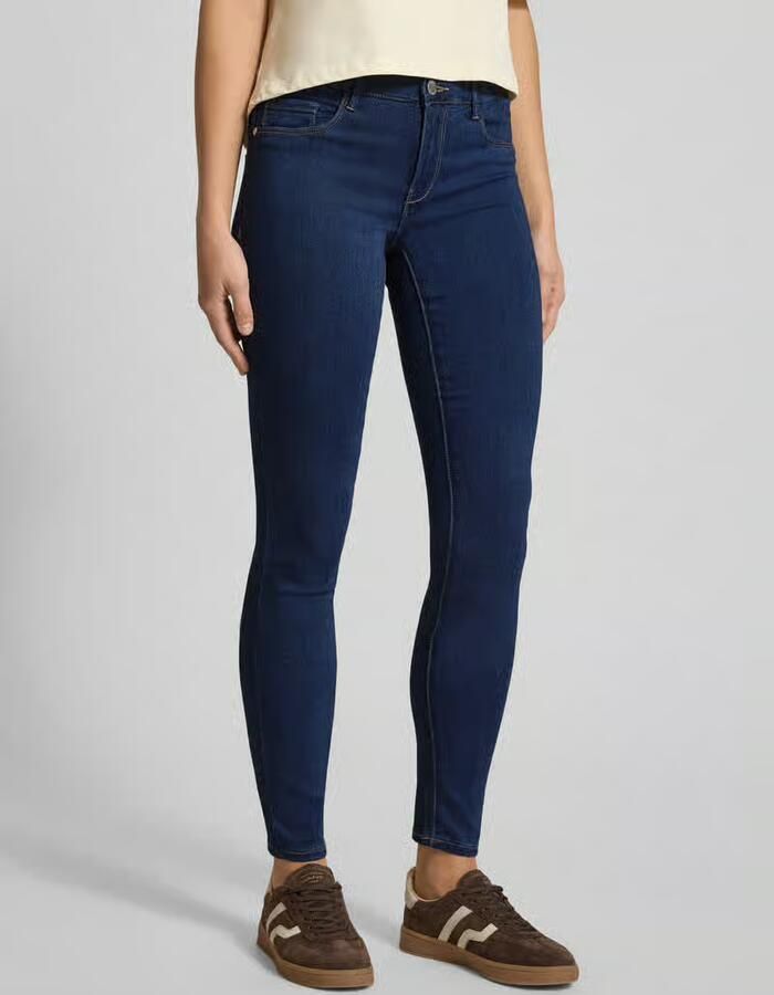 Only Skinny fit jeans van viscosemix model 'Rain' - Foto 8