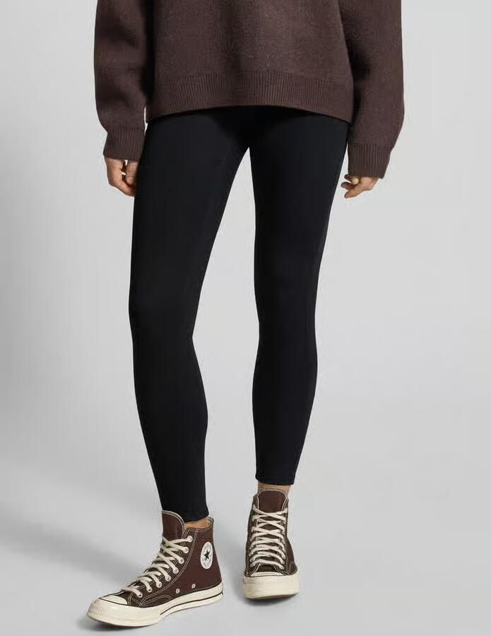 Only Zwarte Jeans met Rits en Knoopsluiting Black Dames - Foto 6
