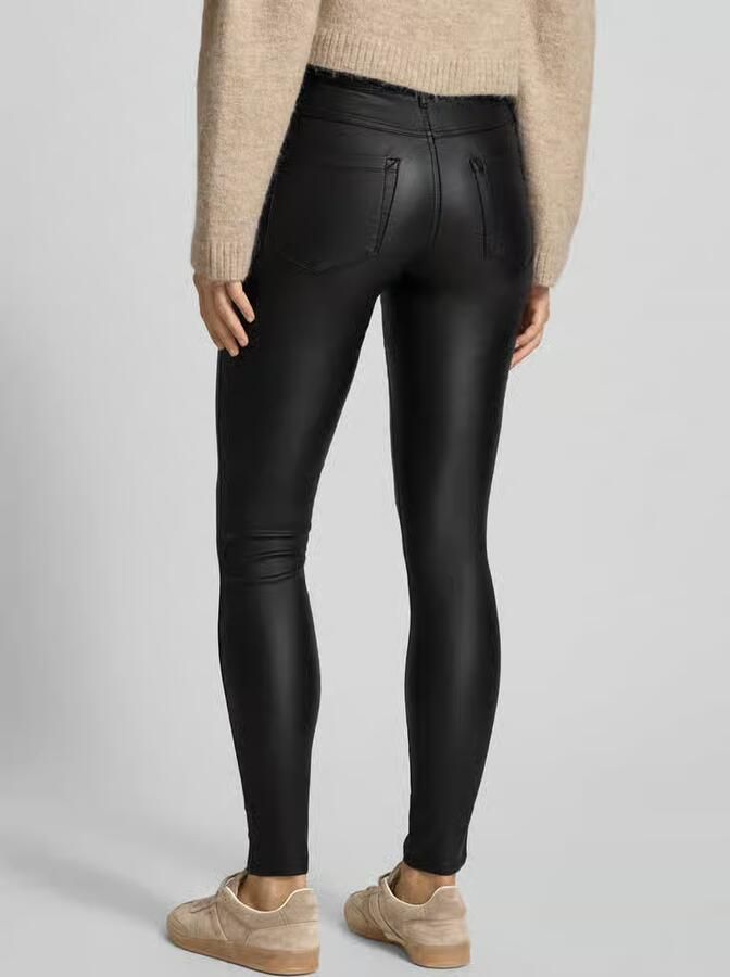 Only Imitatieleren broek ONLROYAL HW SK ROCK COATED - Foto 10