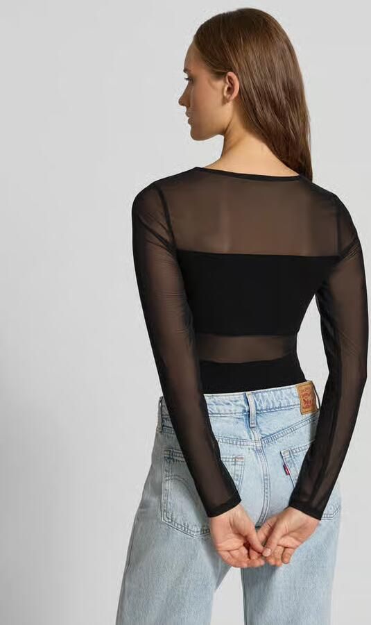 Only Slim fit body in semi-transparante look model 'ESTHER' - Foto 7