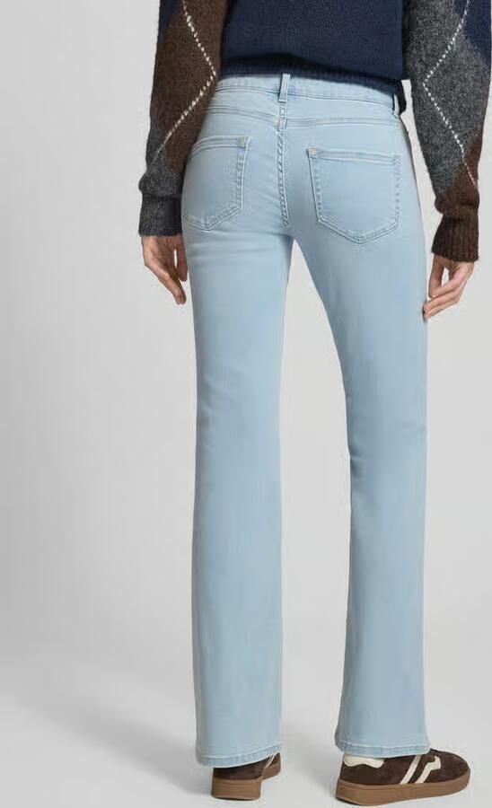 Only Slim fit bootcut jeans van katoenmix Model 'BLUSH' - Foto 6