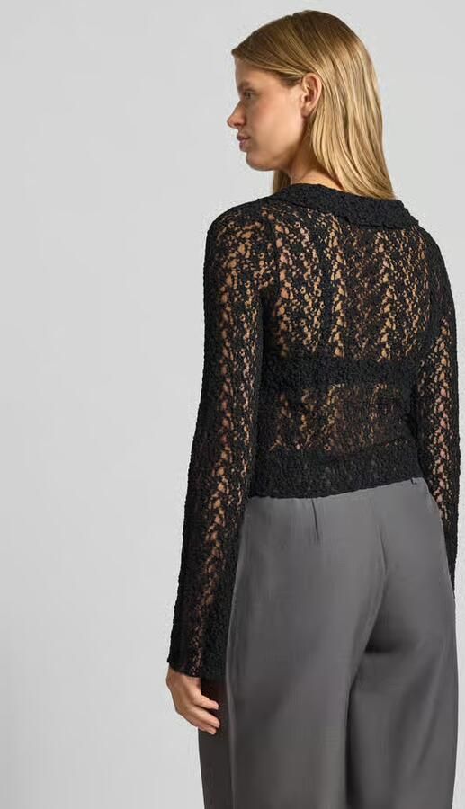 Only Slim fit cardigan met katoenanteel model 'ODINE' - Foto 6