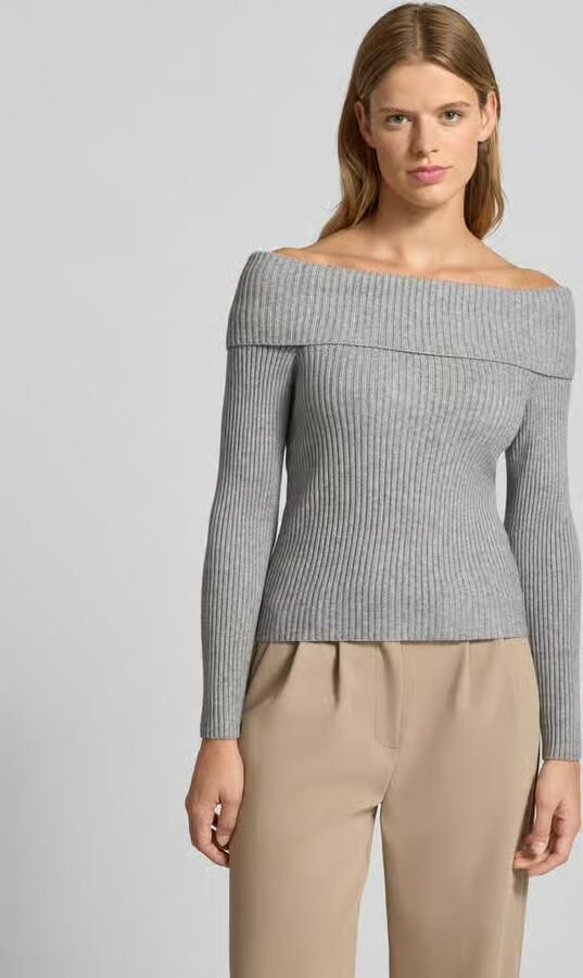 Only Slim fit gebreide pullover van viscosemix model 'KATIA' - Foto 2