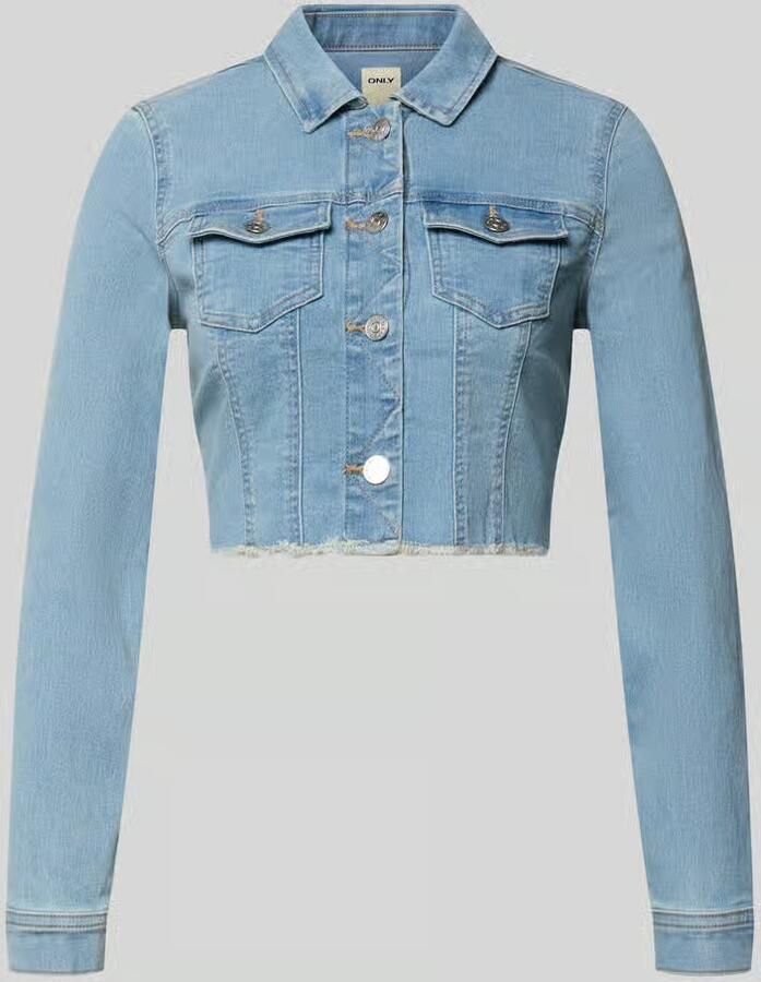 Only Regular fit jeansjack van katoenmix model 'WONDER' - Foto 6