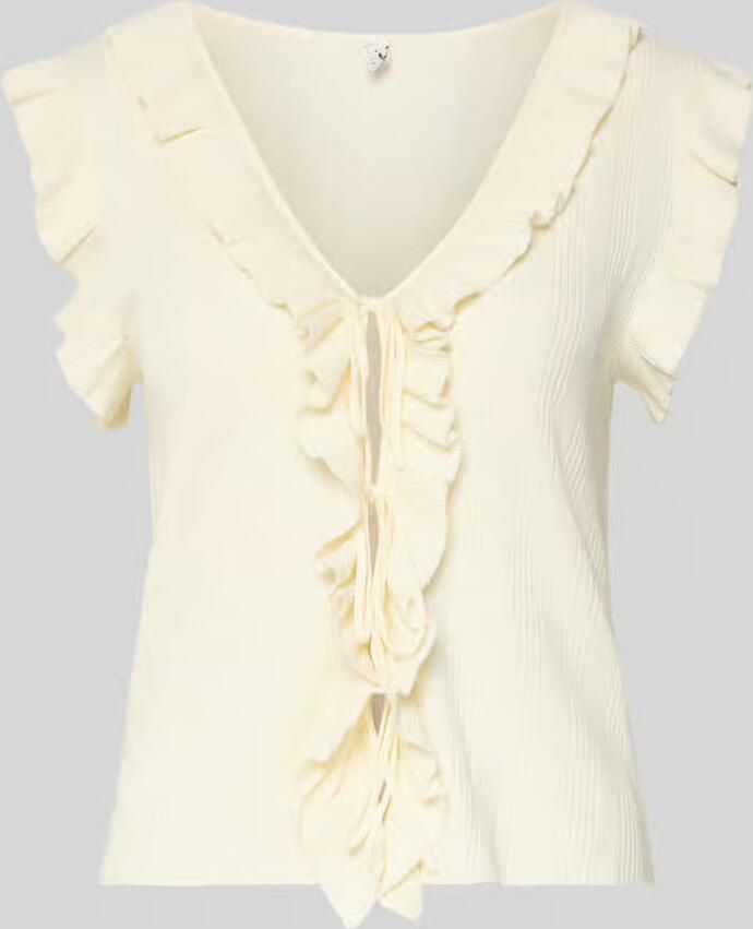 Only slim fit knitweartop van viscosemix model 'NELLY' - Foto 2
