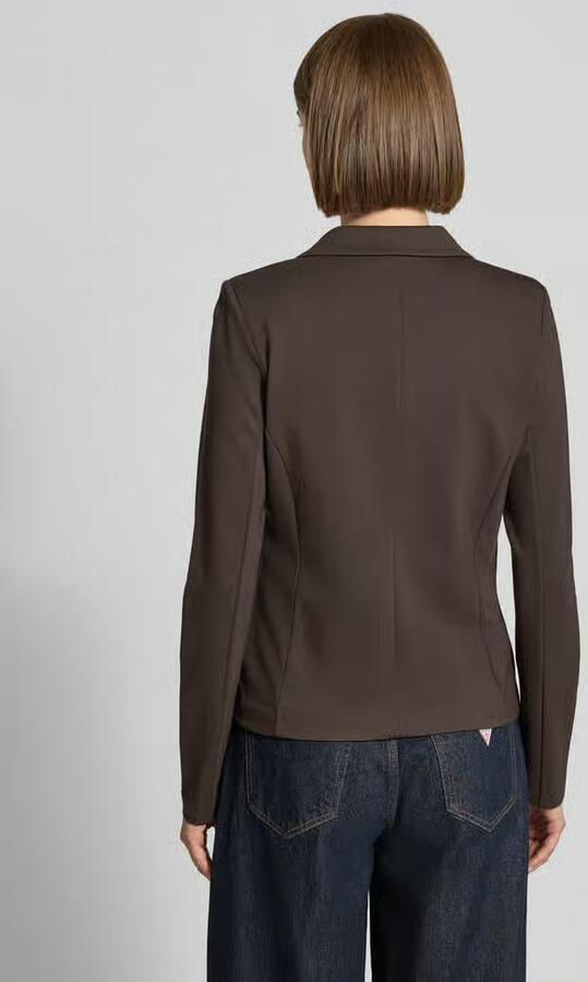 Only Slim fit korte blazer van viscosemix model 'POPTRASH' - Foto 2