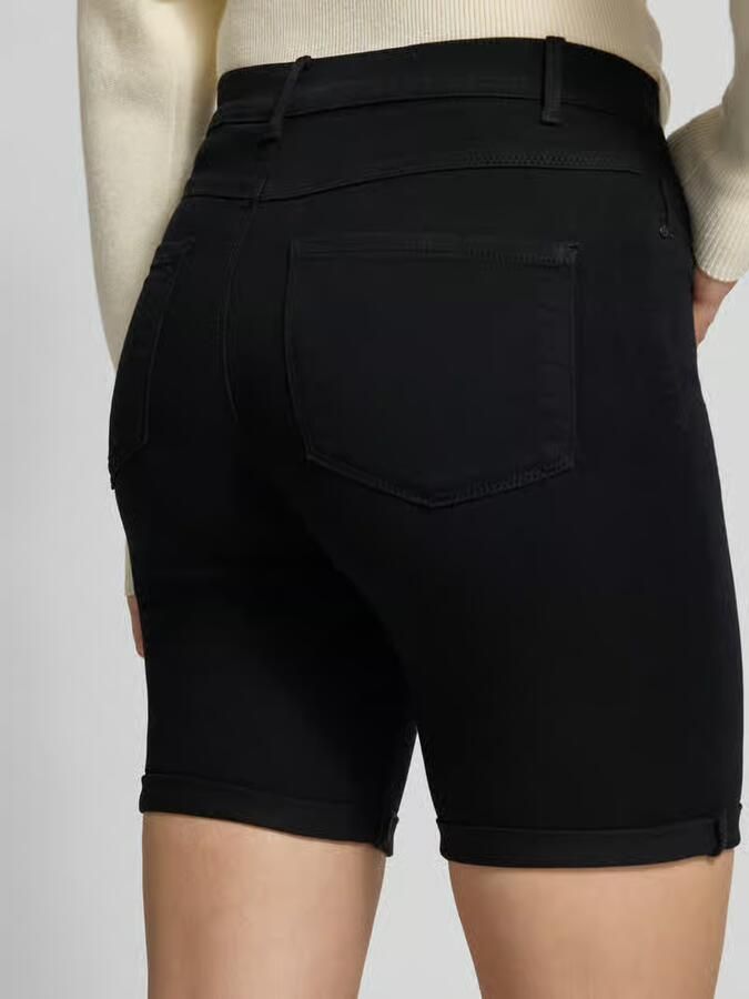 Only Short ONLRAIN – Shorts met push-up-effect en omslagzoom