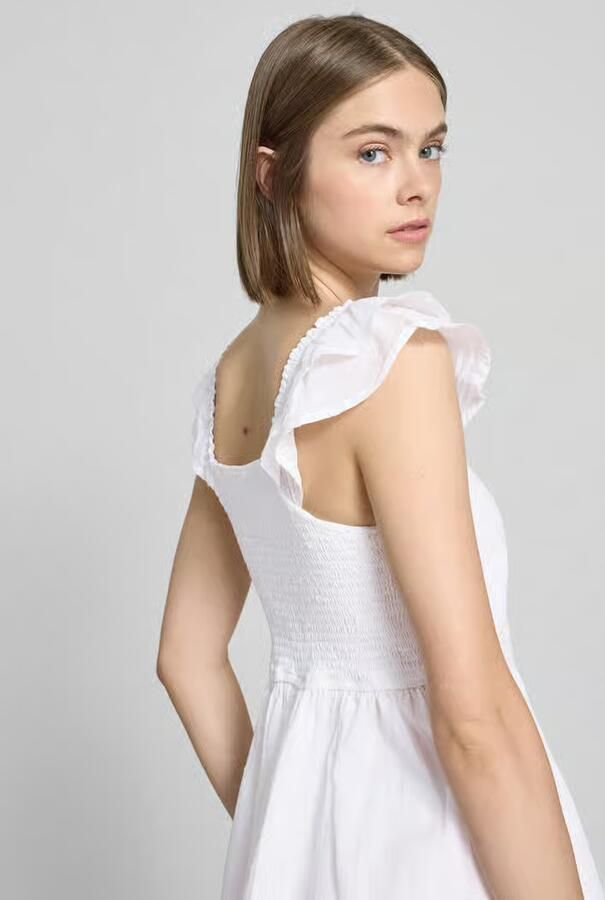 Only Slim fit mini-jurk van puur katoen model 'DEFFIE'