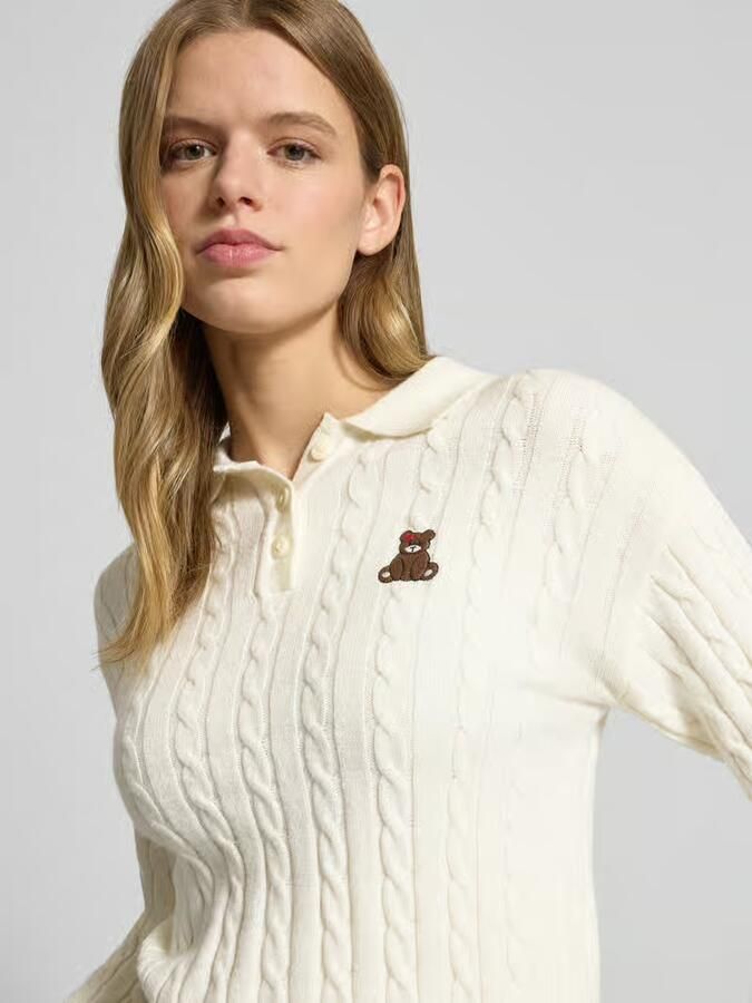 Only Slim fit poloshirt van viscosemix model 'KATIA' - Foto 2
