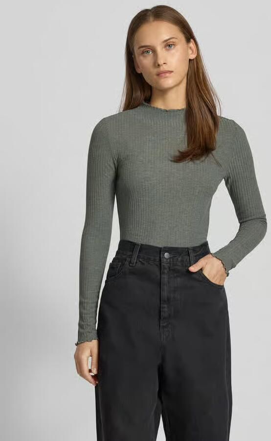 Only Slim fit shirt met lange mouwen en viscose model 'LEMMA' - Foto 7