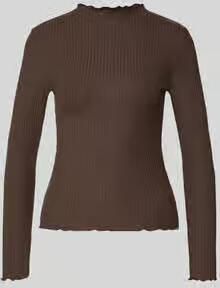 Only Slim fit shirt met lange mouwen met viscose model 'EMMA'