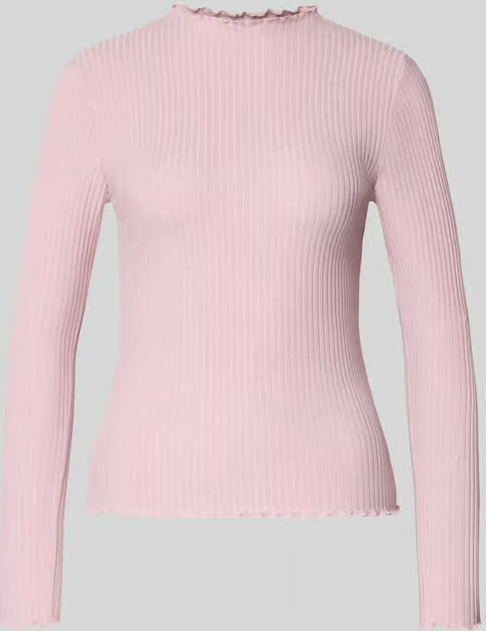 Only Slim fit shirt met lange mouwen met viscose model 'EMMA'