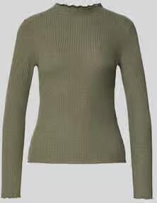 Only Slim fit shirt met lange mouwen met viscose model 'EMMA'