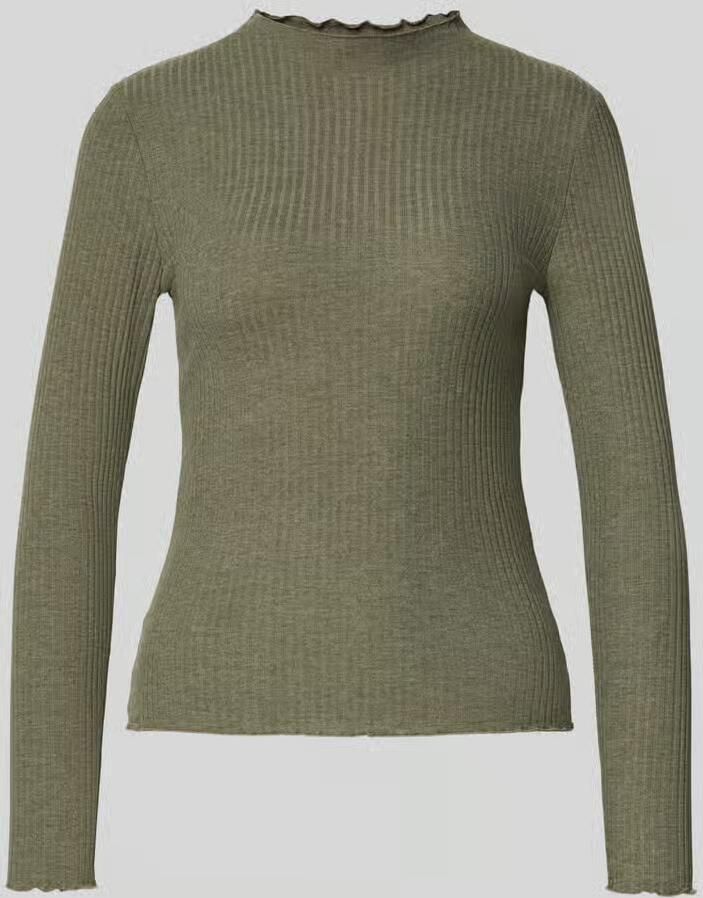 Only Slim fit shirt met lange mouwen met viscose model 'EMMA'