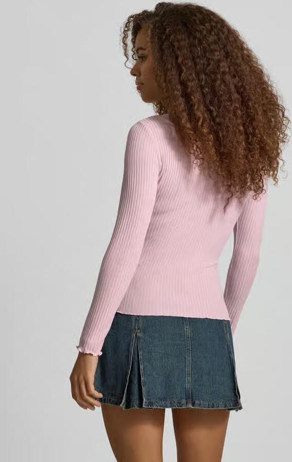 Only Slim fit shirt met lange mouwen met viscose model 'EMMA' - Foto 2