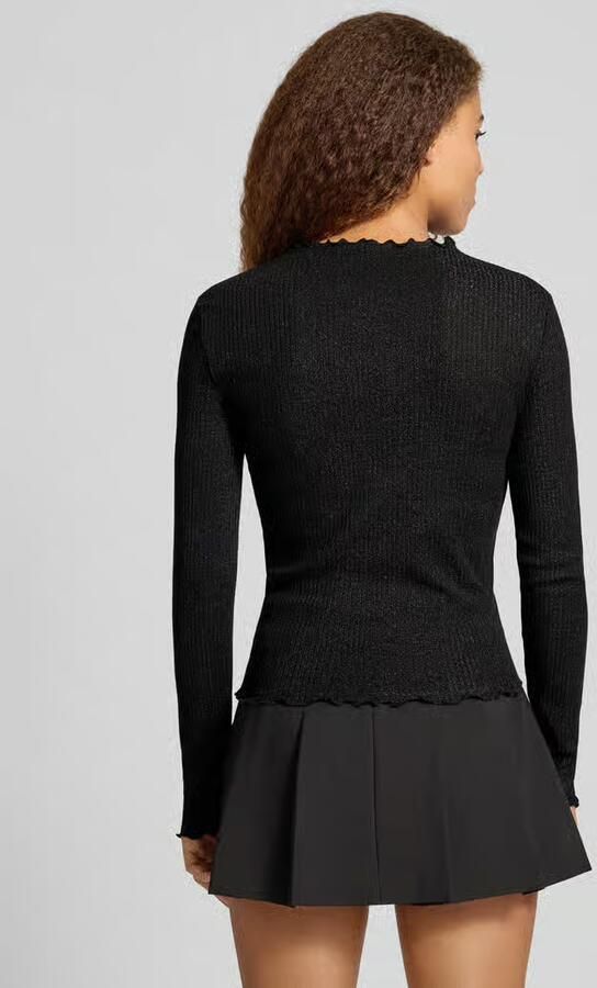 Only Slim fit shirt met lange mouwen van katoenmix model 'EMMA'