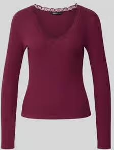 Only Slim fit shirt met lange mouwen van katoenmix model 'SARA SHARAI' - Foto 2