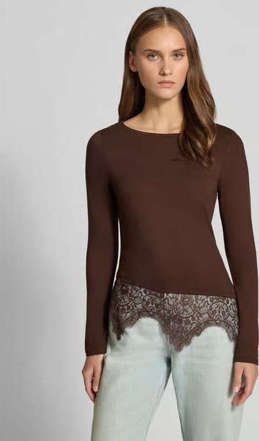 Only Slim fit shirt met lange mouwen van viscosemix model 'LAILA' - Foto 3