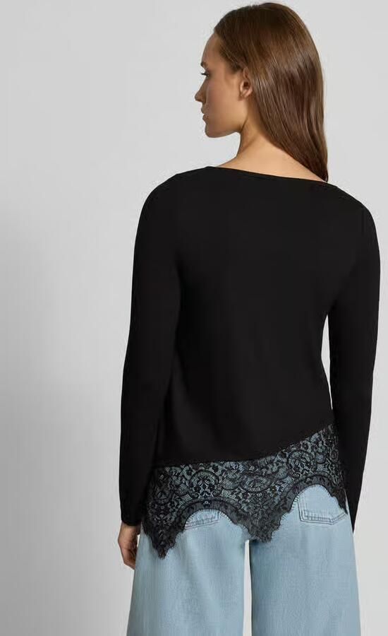 Only Slim fit shirt met lange mouwen van viscosemix model 'LAILA'