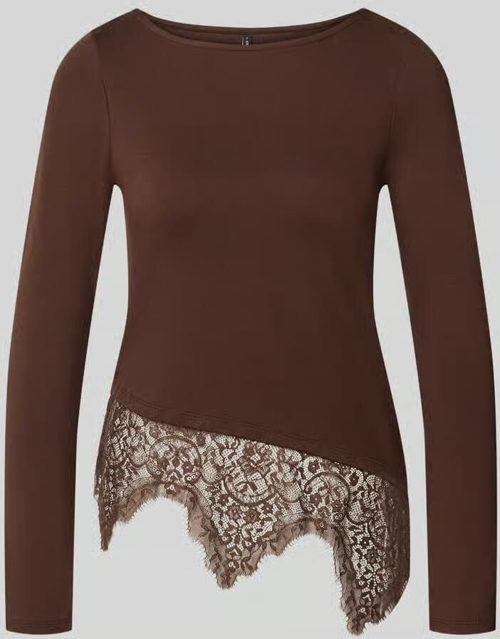 Only Slim fit shirt met lange mouwen van viscosemix model 'LAILA' - Foto 2