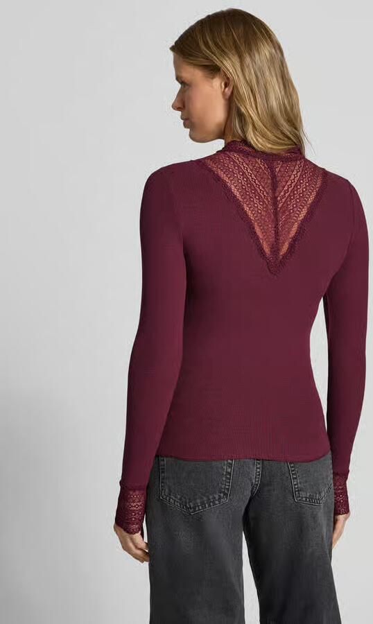 Only Slim fit shirt met lange mouwen van viscosemix model 'TILDE' - Foto 6