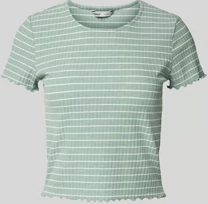 Only Slim fit T-shirt met viscose model 'EMMA' - Foto 2