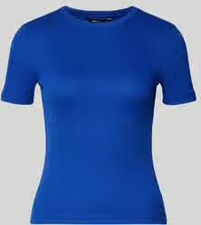 Only slim fit T-shirt met viscose model 'LUPE'