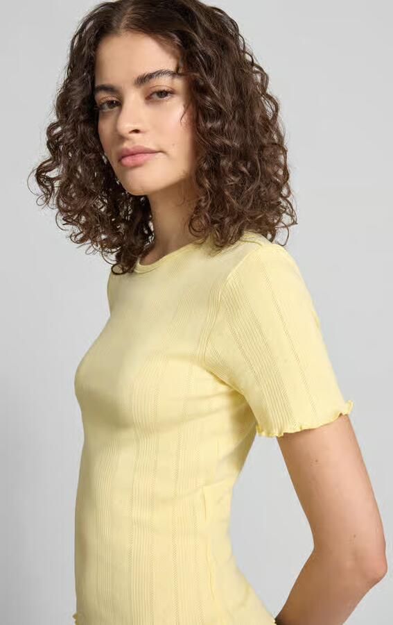 Only Slim fit T-shirt van Katoenmix Model 'TENNA'