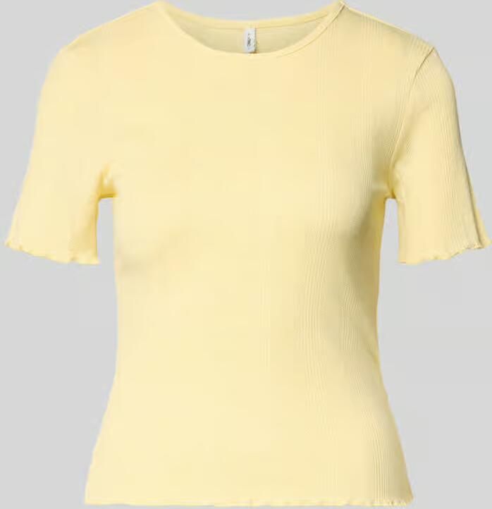Only Slim fit T-shirt van Katoenmix Model 'TENNA' - Foto 2
